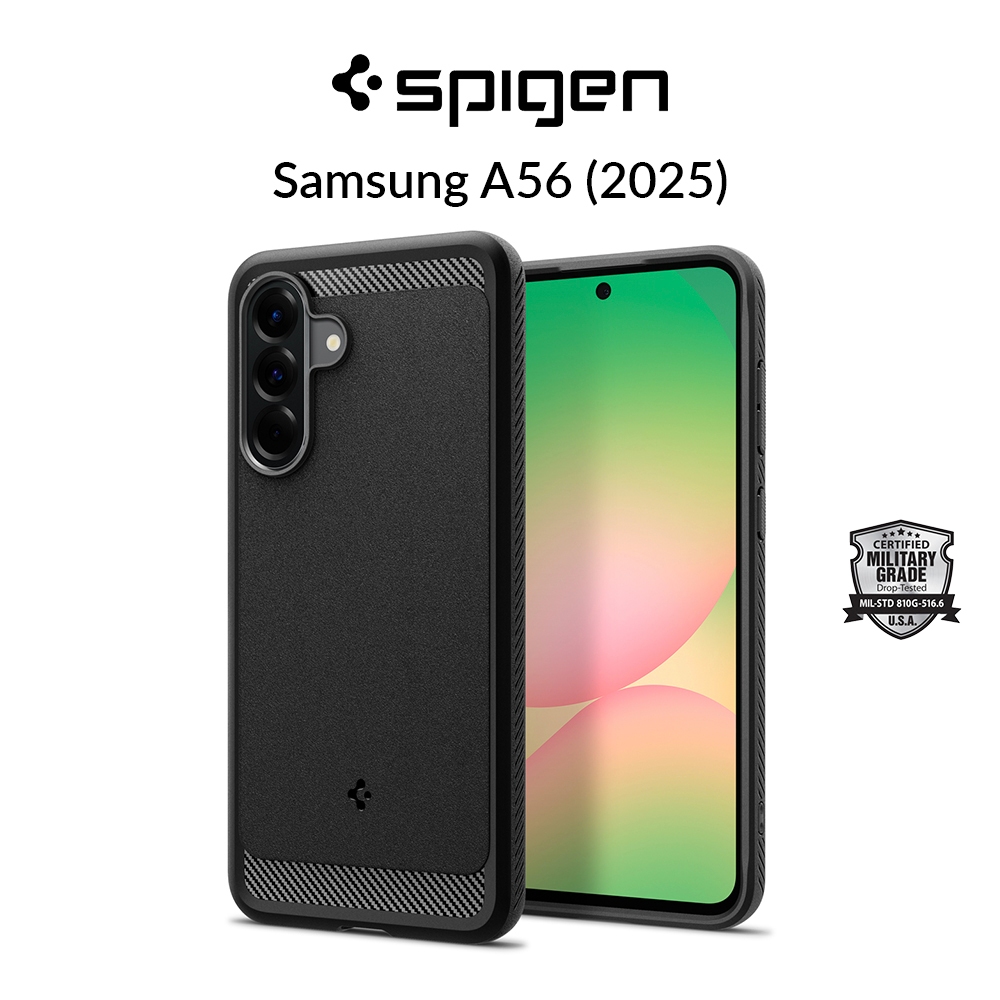 Spigen Samsung A56 5G Case เกราะที่ทนทาน Galaxy A56 Casing Mil-Grade ...