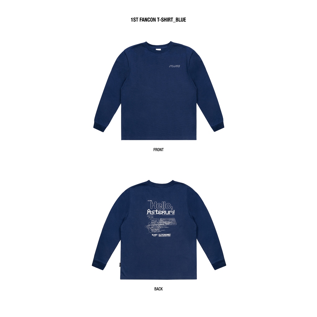 【タグ付き新品未使用品】PLAVE 1ST FANCON Tシャツ Mサイズ PLAVE 1ST FANCON T-SHIRT BLUE Mサイズトレカ付き