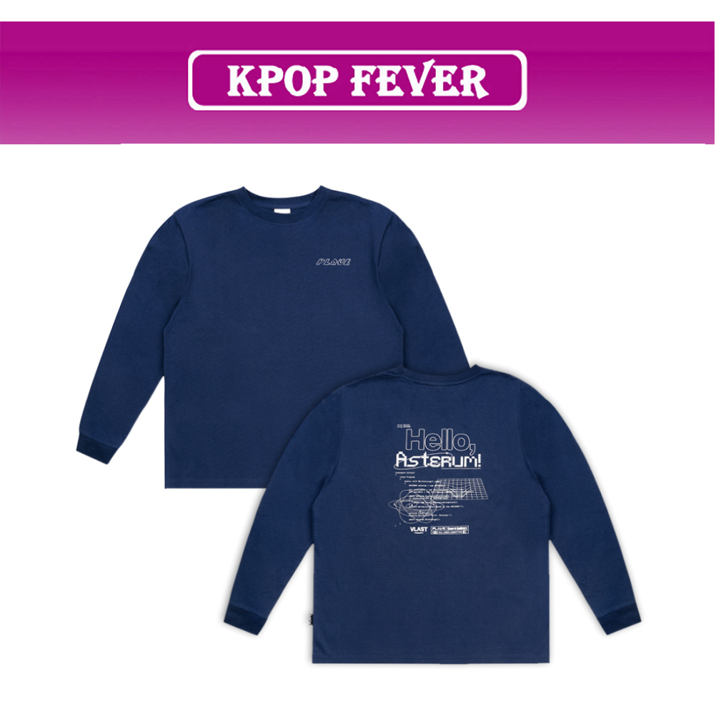 【タグ付き新品未使用品】PLAVE 1ST FANCON Tシャツ Mサイズ PLAVE 1ST FANCON T-SHIRT BLUE Mサイズトレカ付き