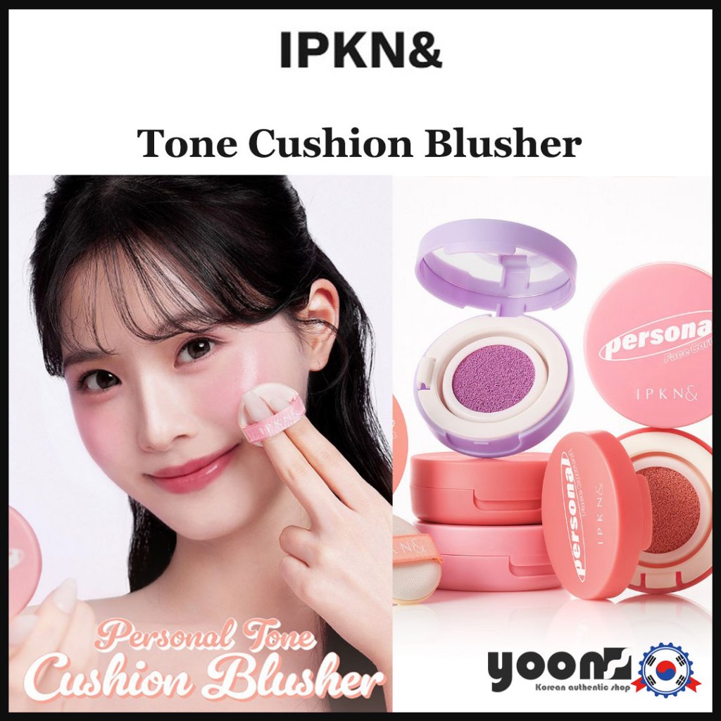 [IPKN&] Personal Tone Cushion Blusher 4 Color_From Korea | Shopee Thailand