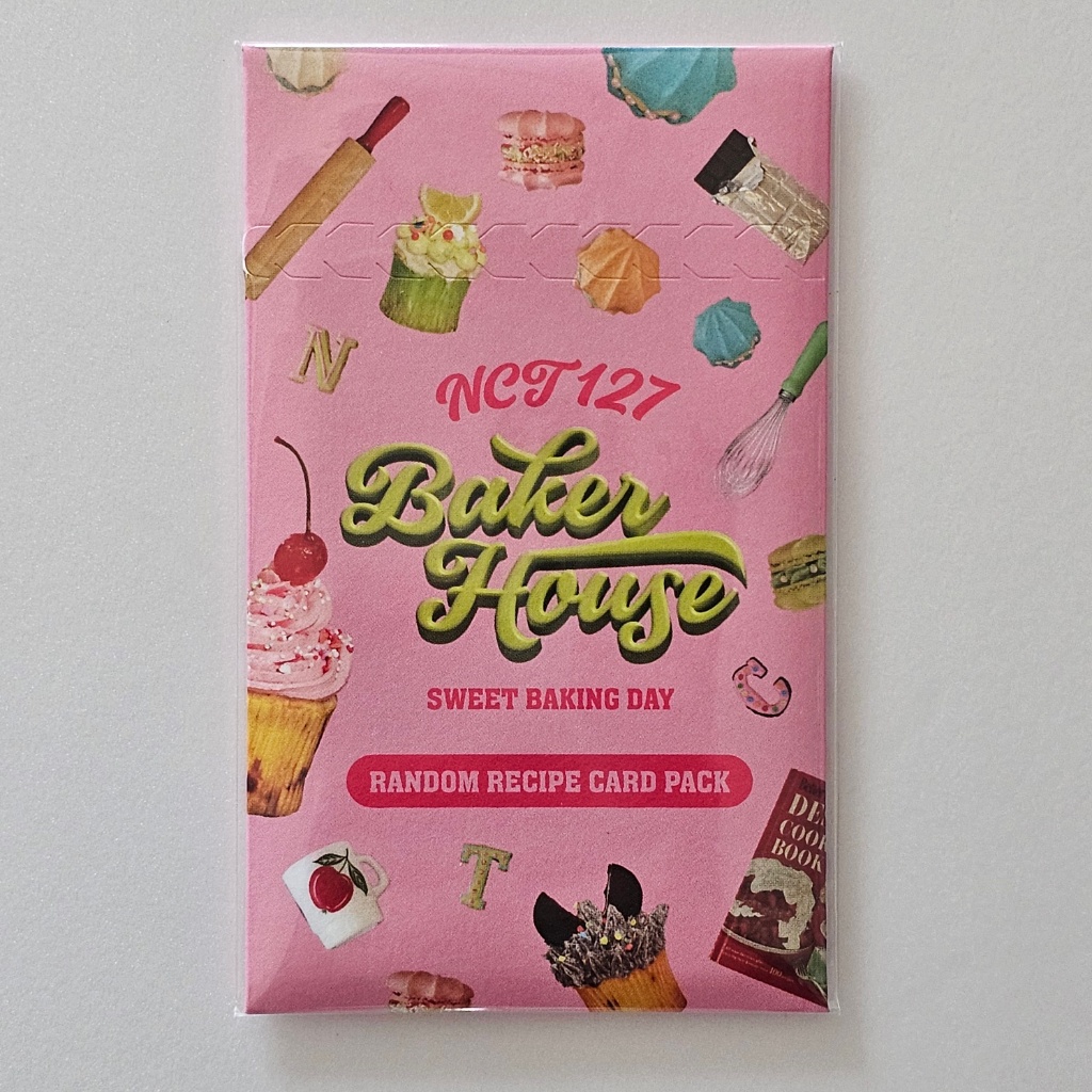 Baker HOUSE NCT127 RANDOM RECIPE CARD PACK | Shopee Thailand