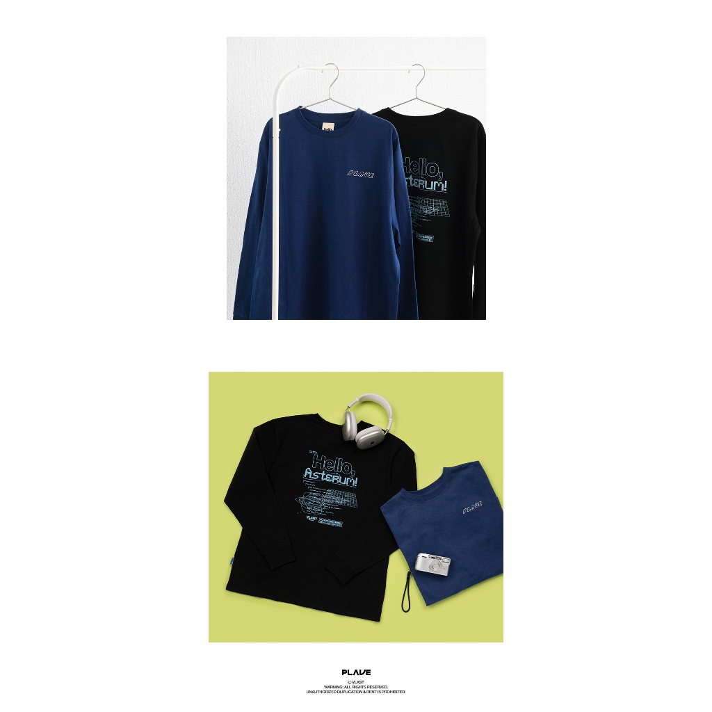 PLAVE 1ST FANCON T-SHIRT BLUE Mサイズトレカ付き