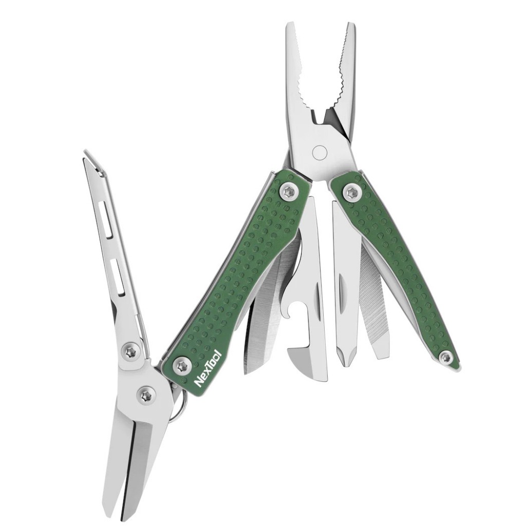 NexTool Mini Flagship Green Multi-Tool พร้อม 10 ฟังก์ชั่น | Shopee Thailand