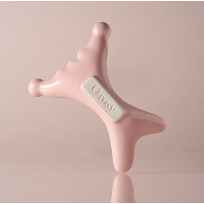 O:rosy ceramic mini gua sha therapy/light กัวซาㅣแบรนด์เกาหลี | Shopee ...