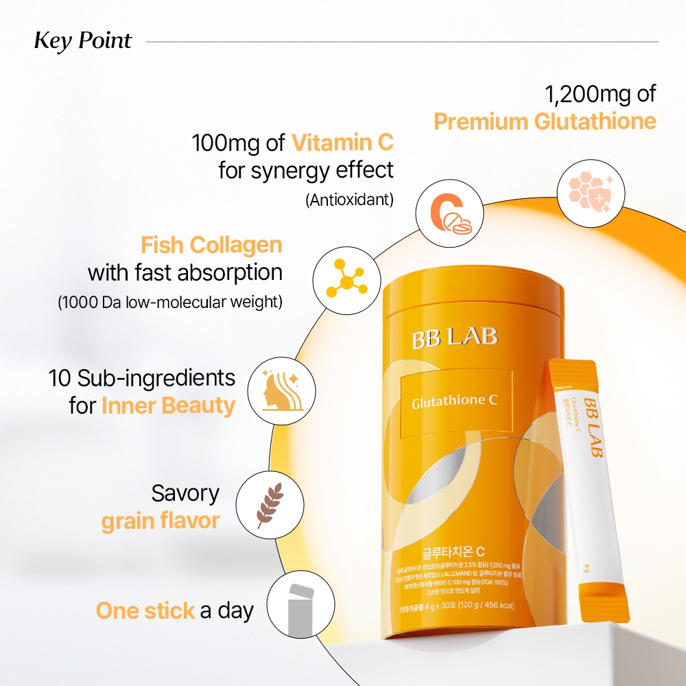 NUTRIONE BB LAB Glutathione C (4g x 30 แท่ง / กล่อง)