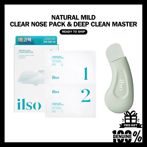 Ilso Natural Mild Clear Nose Pack Deep Clean Master 🇰🇷พร ้ อมส ่ ง🇰🇷 ...