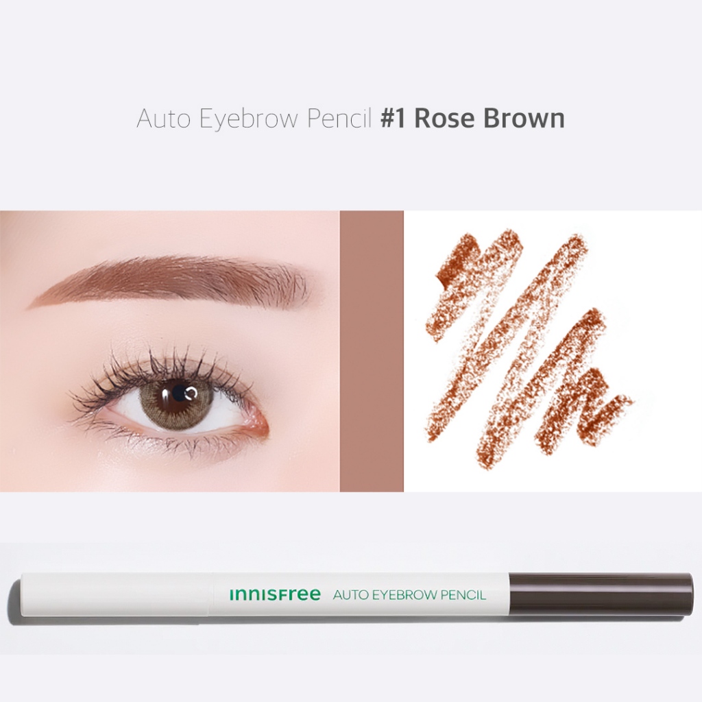 INNISFREE Simple Label Lasting Pencil Brow 0.15g / Auto Eyebrow Pencil ...