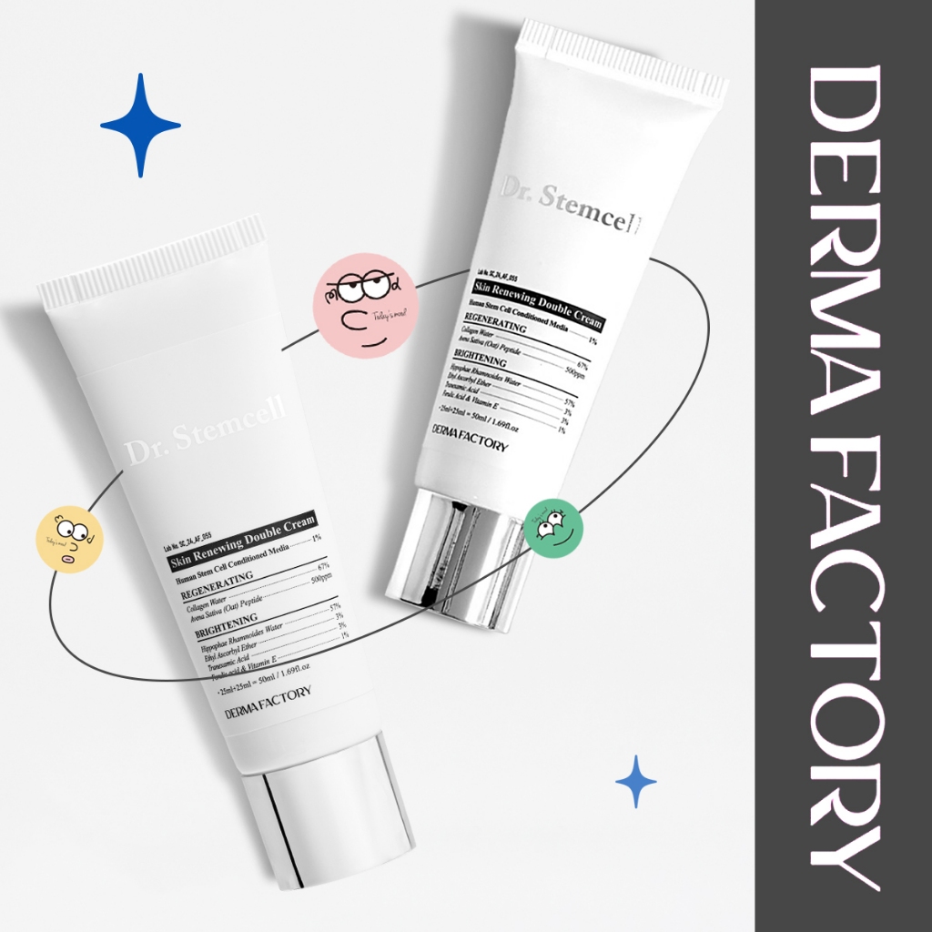 [Derma Factory] Dr.Stemcell Skin Renewing Double Cream 50ml ...