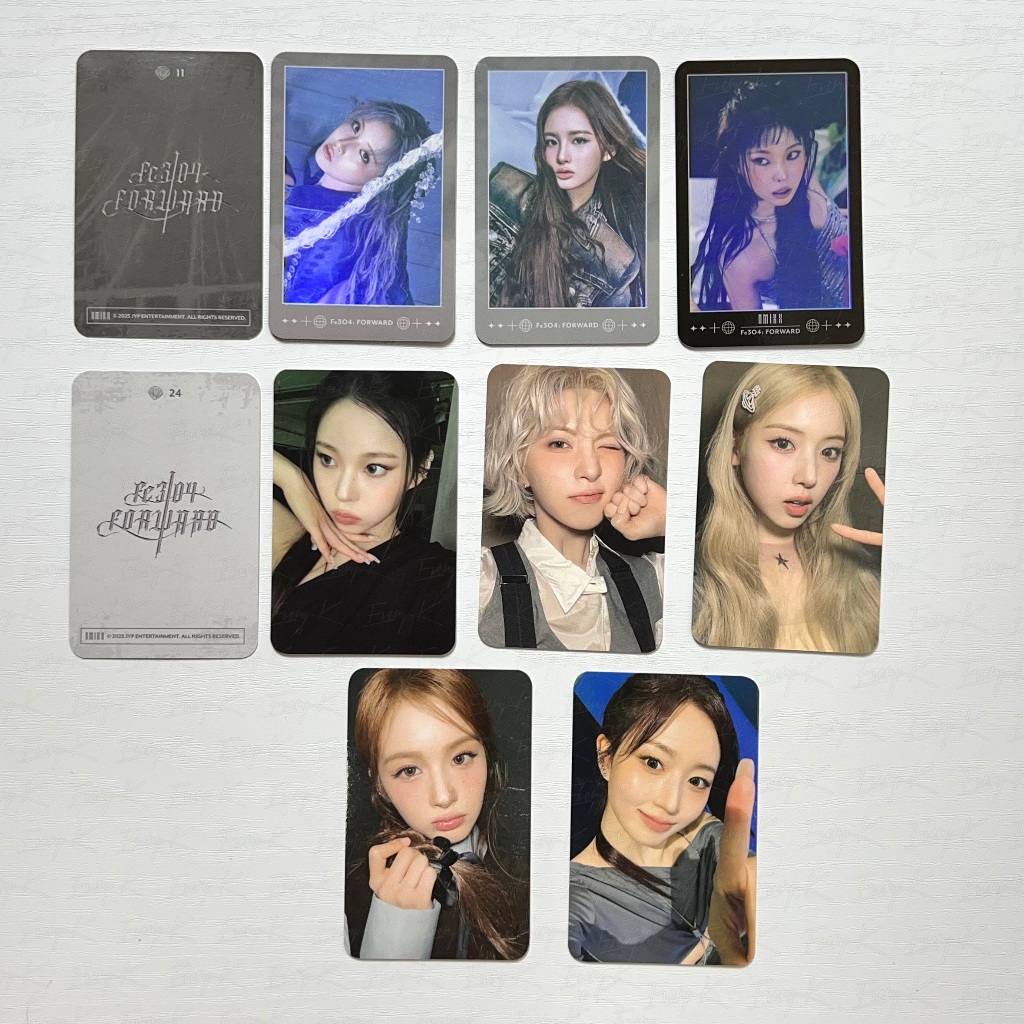 Nmixx SOUNDWAVE FE3O4 FORWARD POP-UP STORE พิเศษ TRADING CARD อย่างเป็น ...