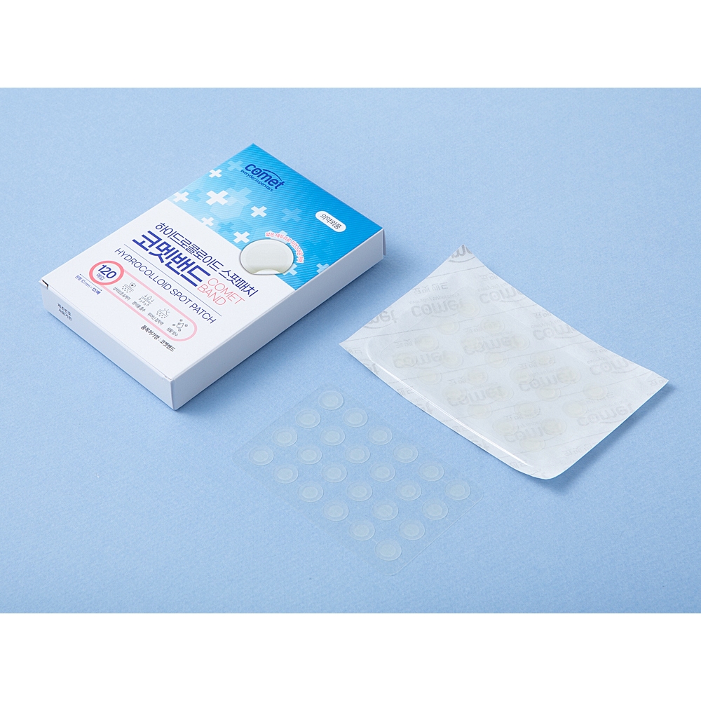 K-band Comet Hydrocolloid Spot Patch รอบ 120 แผ่น 2 แพ็ค | Shopee Thailand