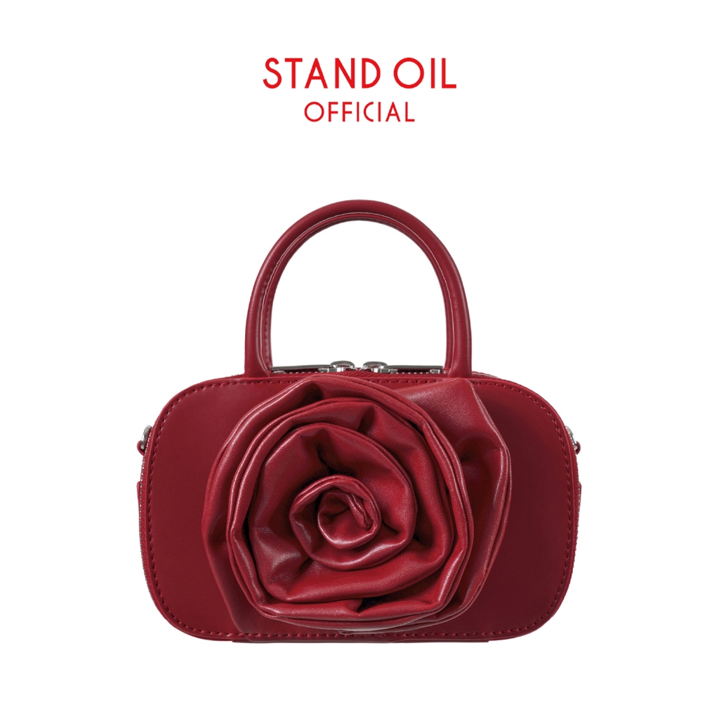 バッグ STAND OIL Rose stereo bag STAND OIL] Rose Stereo Bag / 2 colors | Shopee Thailand