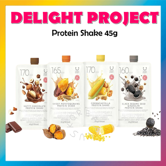 [Delight Project] Protein Shake 45g (Nutty Chocolate Sweet Potato Corn ...