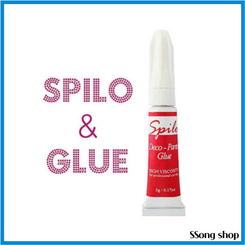 กาวชิ้นส่วนเพ้นท์เล็บ Spilo 5g | Shopee Thailand