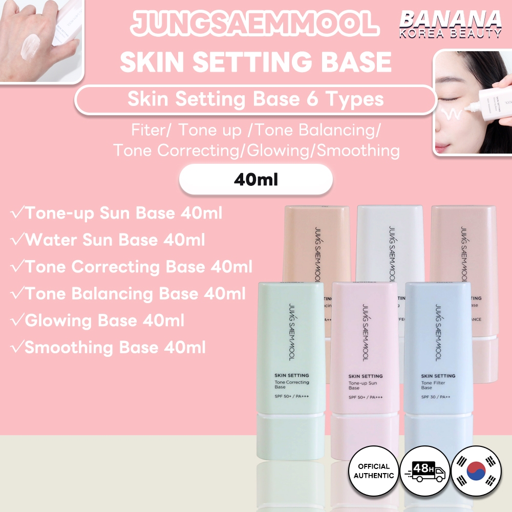 JUNGSAEMMOOL Skin Setting Base 40ml (Tone up Sun/Tone Balancing/Tone ...