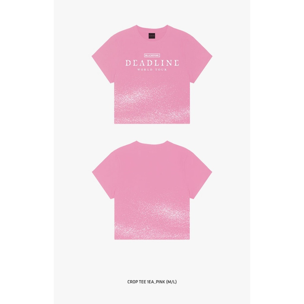 BLACKPINK ソウルコン DEADLINE TOUR CROP TEE M BLACKPINK - Logo Crop Tee ['DEADLINE' WORLD TOUR IN SEOUL