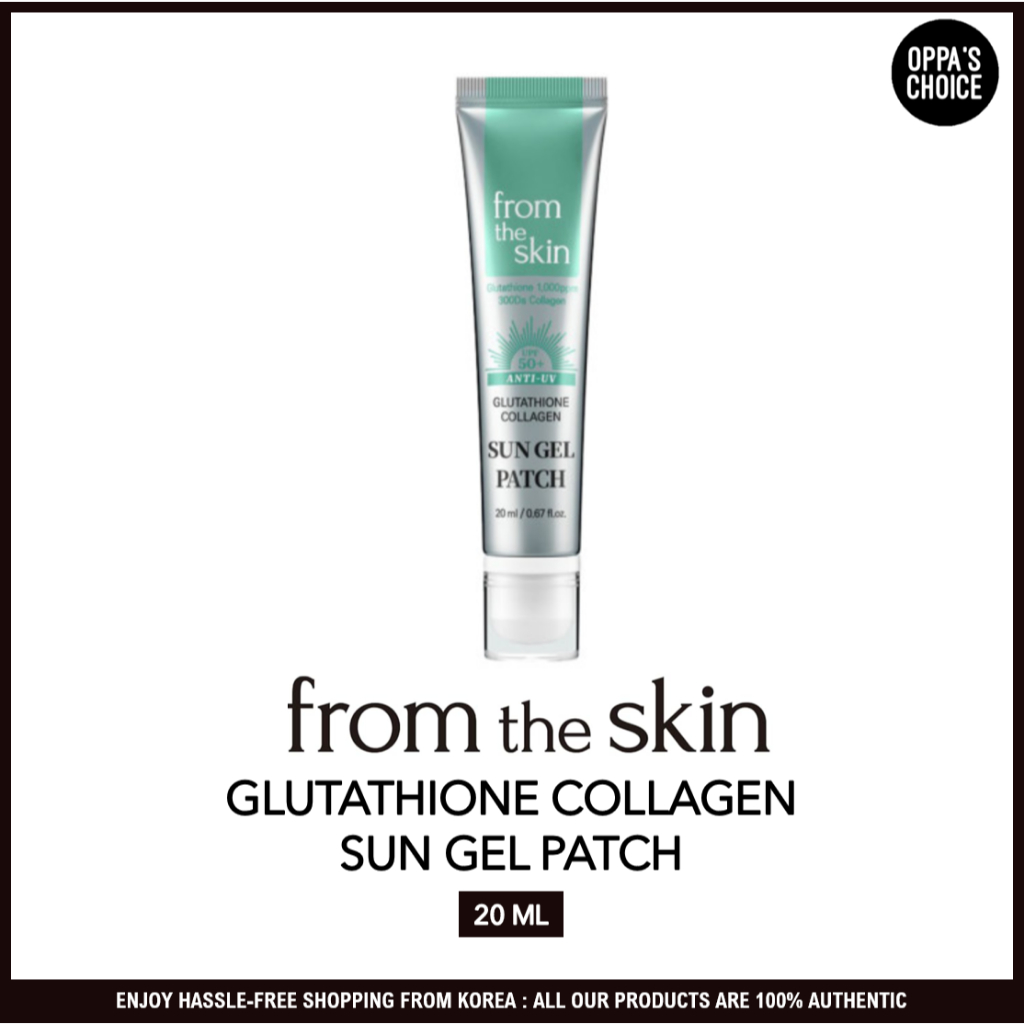 From THE SKIN GLUTATHIONE COLLAGEN SUN GEL PATCH 20ml SPF 50+ | Shopee ...
