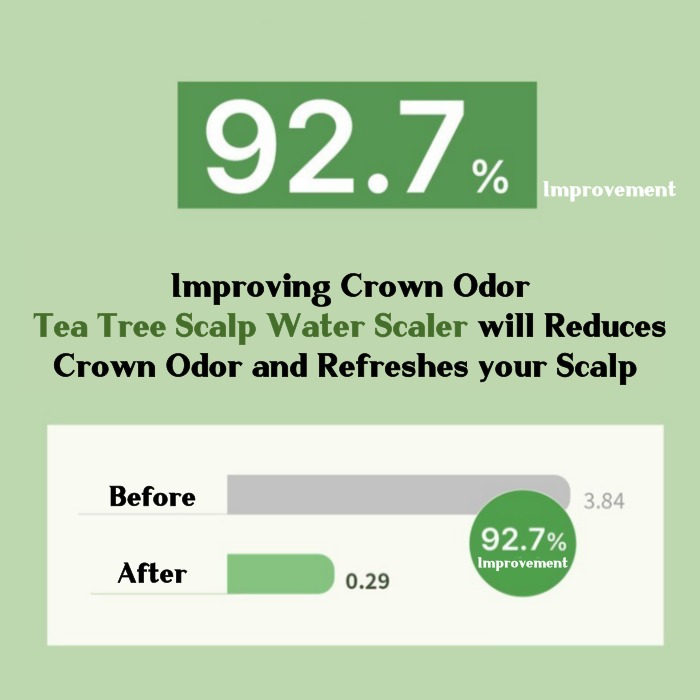 [Steambase] Tea Tree Scalp Water Scaler Anti Hair Loss Treatment Crown ...