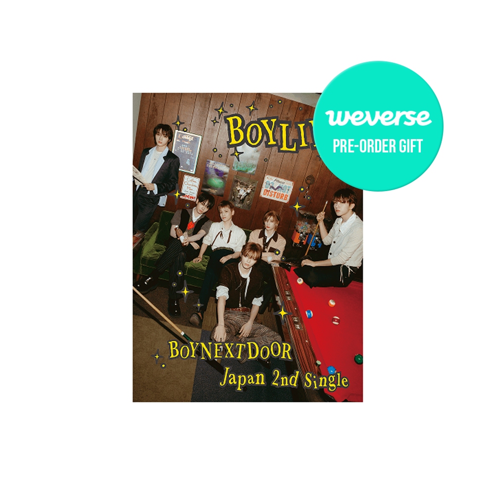 BOYNEXTDOOR SHOPEE kpopmerch 60枚 Weverse POB) BOYNEXTDOOR - Japan 2nd Single Album [ BOYLIFE
