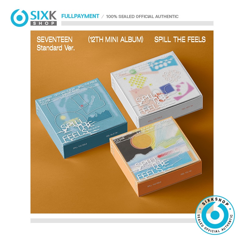 SEVENTEEN 12th Mini Album SPILL THE FEELS | Shopee Thailand