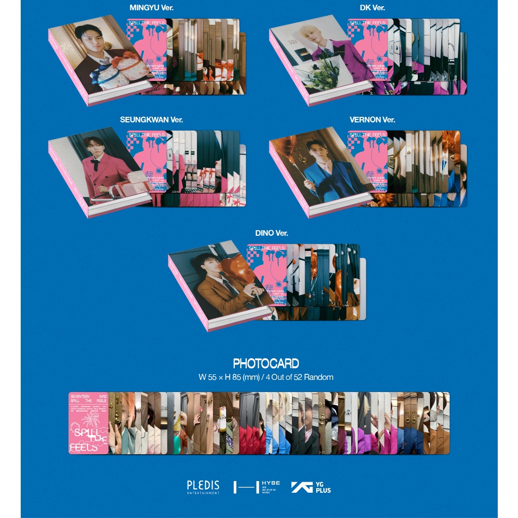CARAT ver) SEVENTEEN 12th Mini Album SPILL THE FEELS | Shopee Thailand