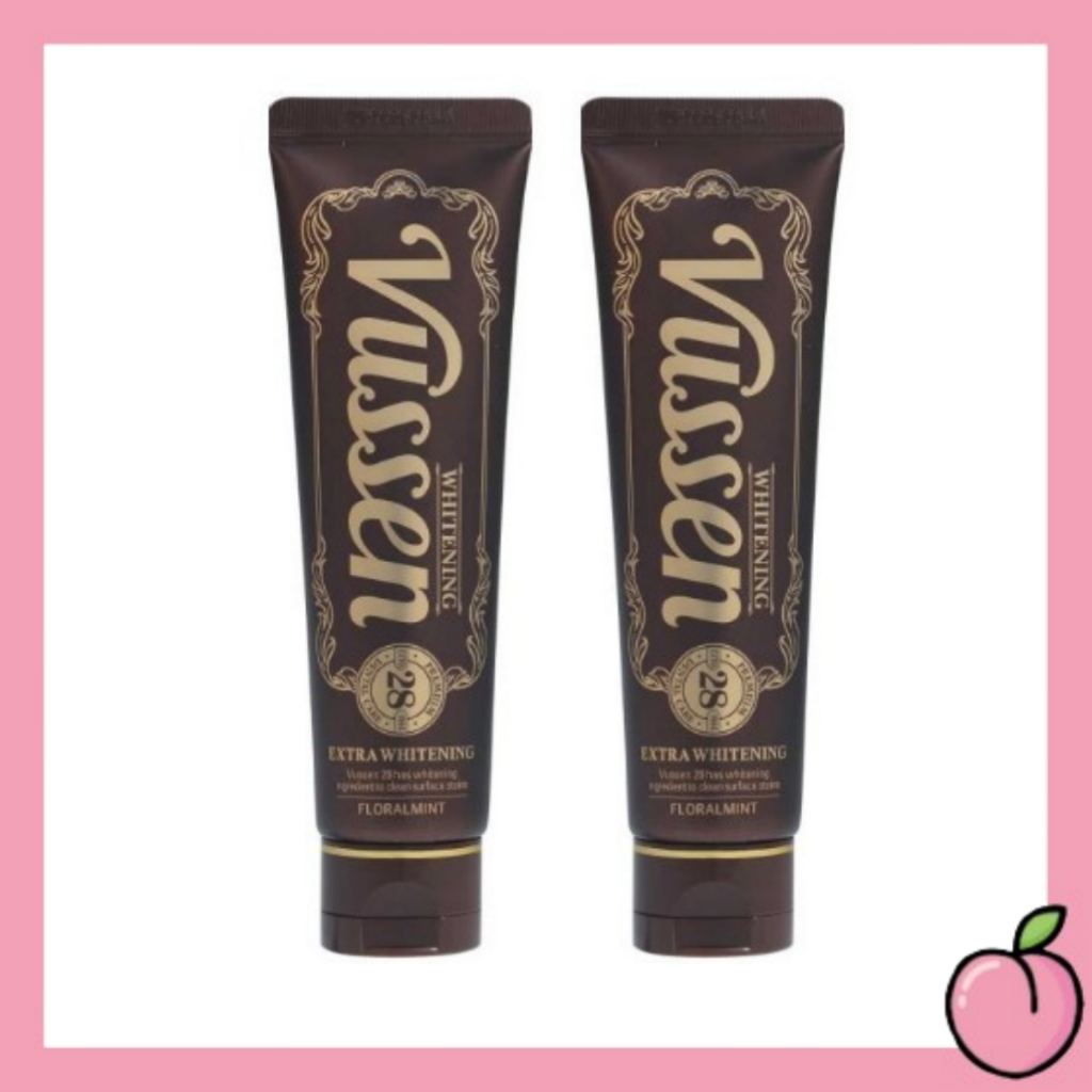 ยาสีฟันไวท์เทนนิ่ง Vussen 28 Extra Whitening Toothpaste (80 กรัม ...