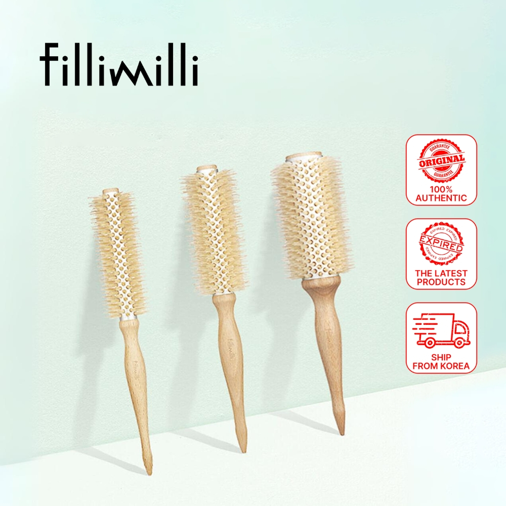Fillimili Olive Young แปรงม้วนอลูมิเนียม (40 มม./50 มม./65 มม.) / แปรง ...