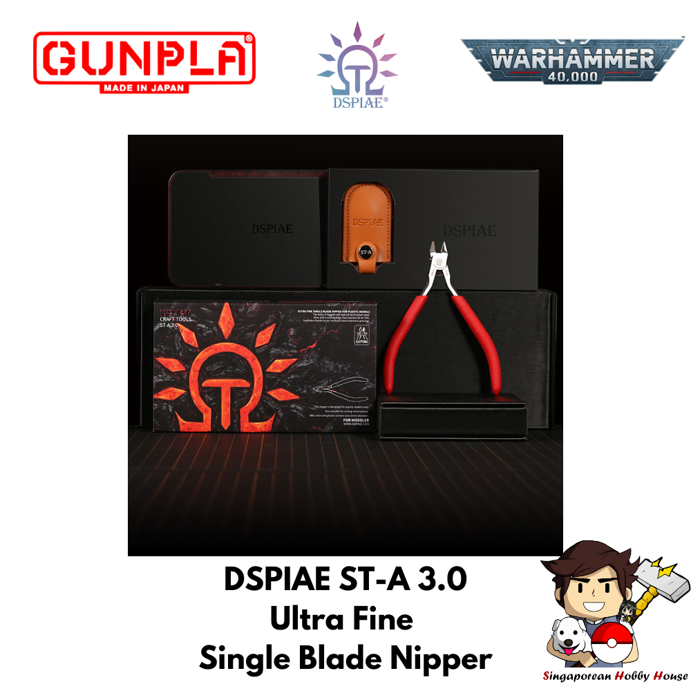 Dspiae STA 3.0 Ultra Fine Single Blade Nippers (Godhand Alternative) สําหรับ Gunpla/Warhammer