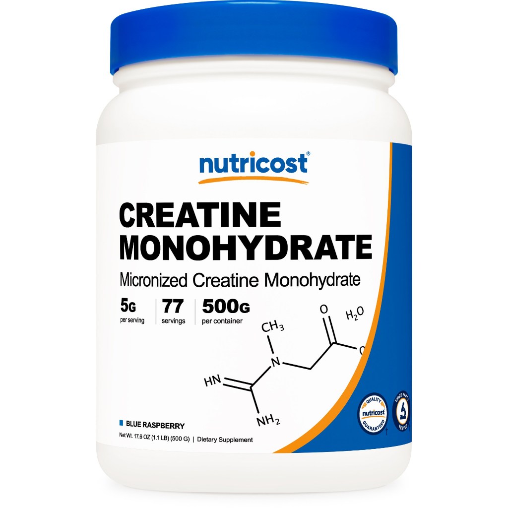[ผลิตในสหรัฐอเมริกา] Nutricot Micronized Creatine Monohydrate Blue ...