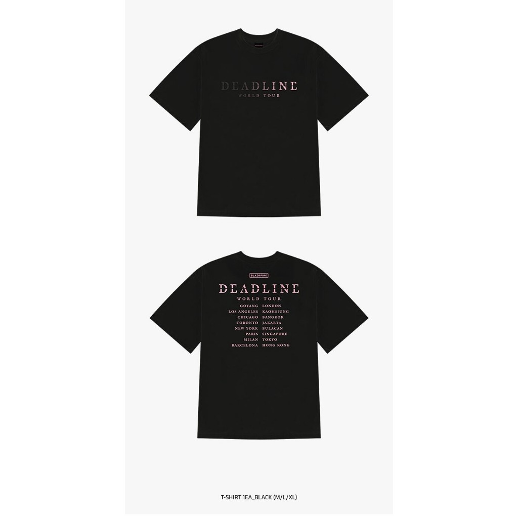 BLACKPINK ソウルコン HEAT REACTIVE T-SHIRT Black Pink Heat Reactive Shirts | TikTok