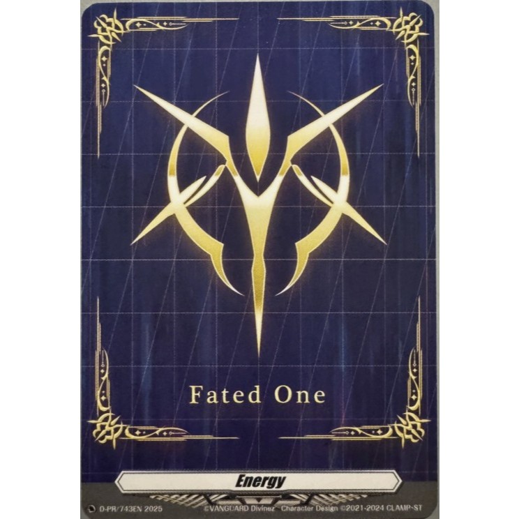 การ์ดพลังงานแวนการ์ดภาษาอังกฤษ Fated One D-PR/743EN | Shopee Thailand