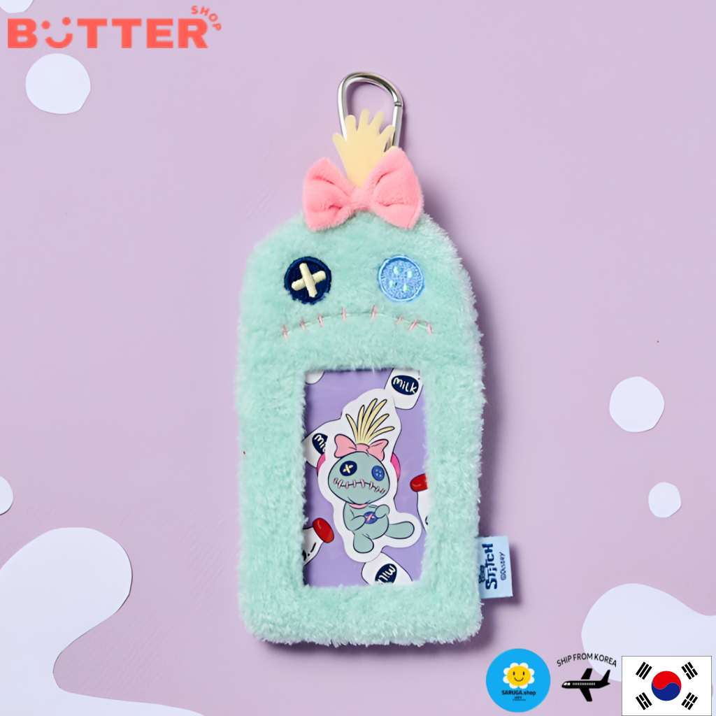 [Butter Shop] Keychain ลายตัวการ์ตูน Stitch และScrump ขนาด 8x18 cm มี ...