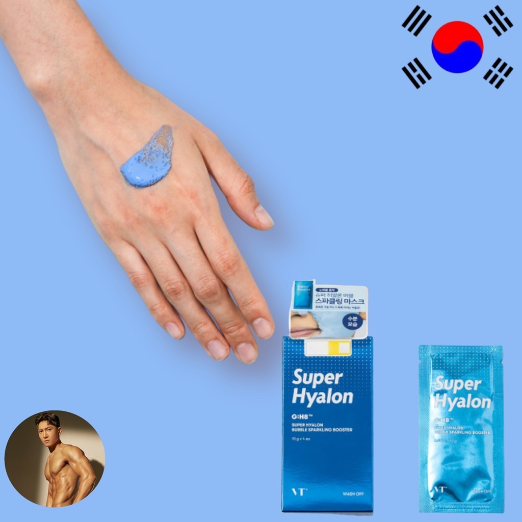 1+1 VT Super Hyalon Bubble Sparkling Booster 10g (4 แพ็ค) | Shopee Thailand