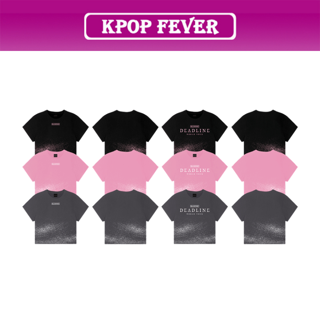 BLACKPINK [DEADLINE] World Tour MD PART.2 / CROP TEE | Shopee Thailand