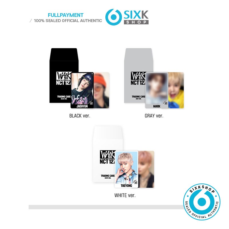 NCT127 WALK : ON THE BEAT Official MD - Random Trading Card