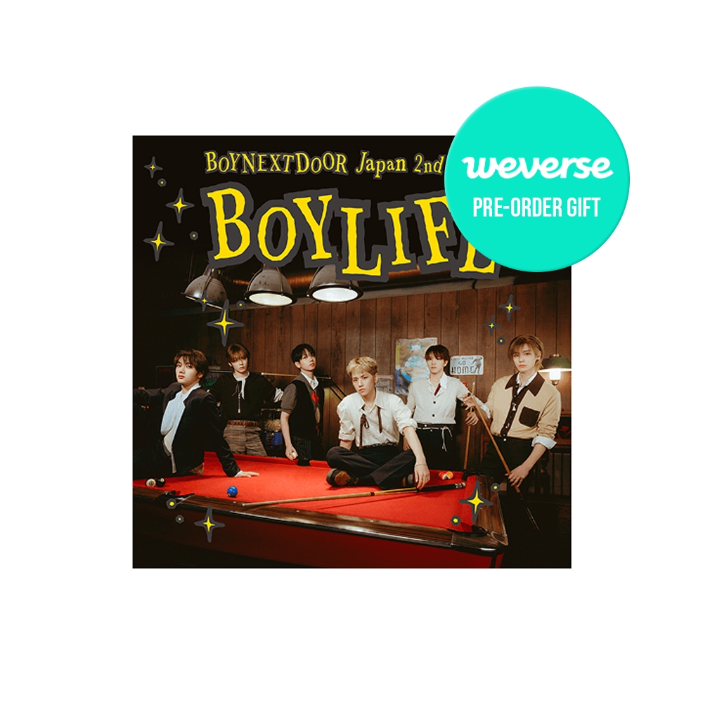 Weverse POB) BOYNEXTDOOR - Japan 2nd Single Album [ BOYLIFE