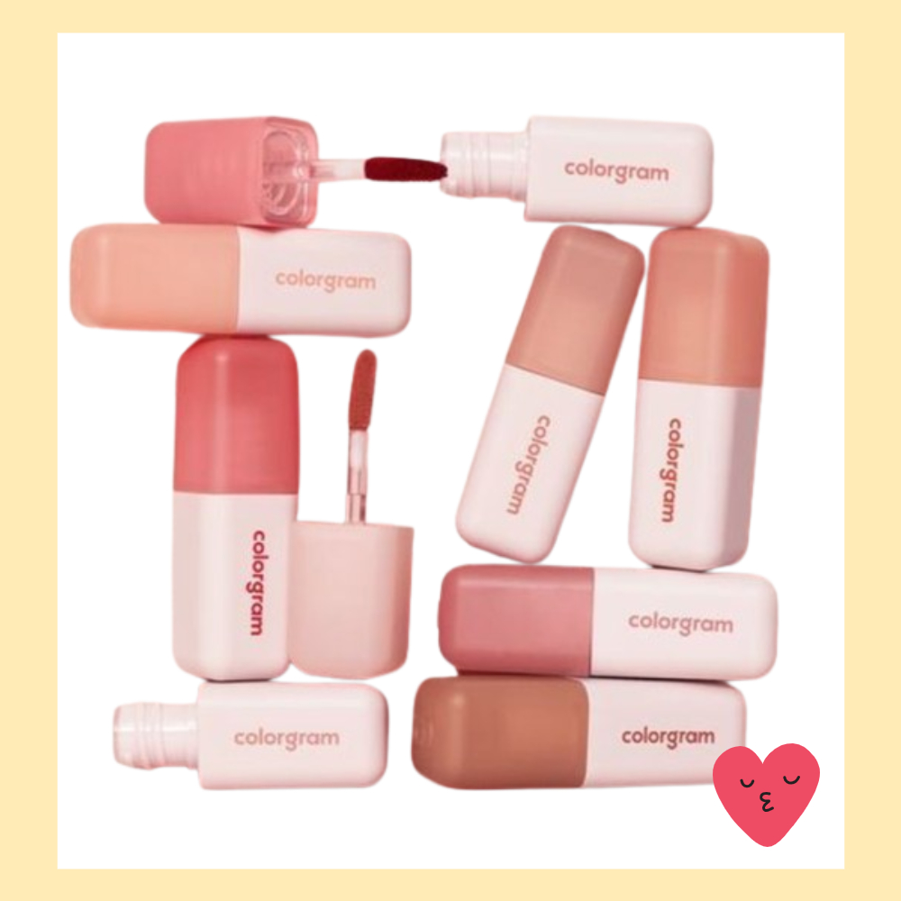 [Cologram] ลิปทินท์สีนู้ดเบลอ (8 สี) | Shopee Thailand