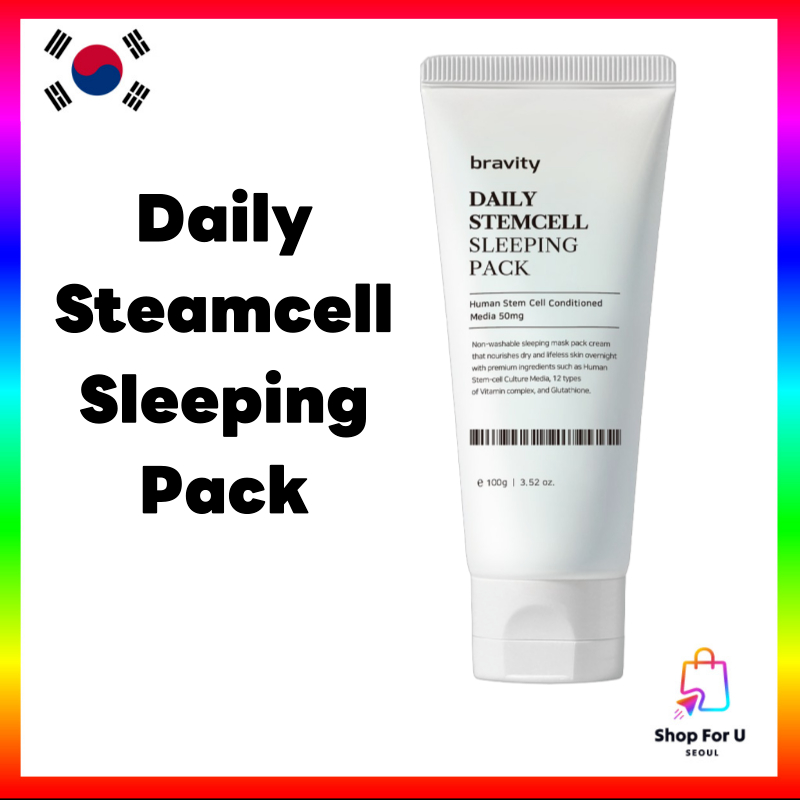ravity Daily STEMCELL Sleeping Pack 100g | Overnight Hydration & Skin Repair Mask
