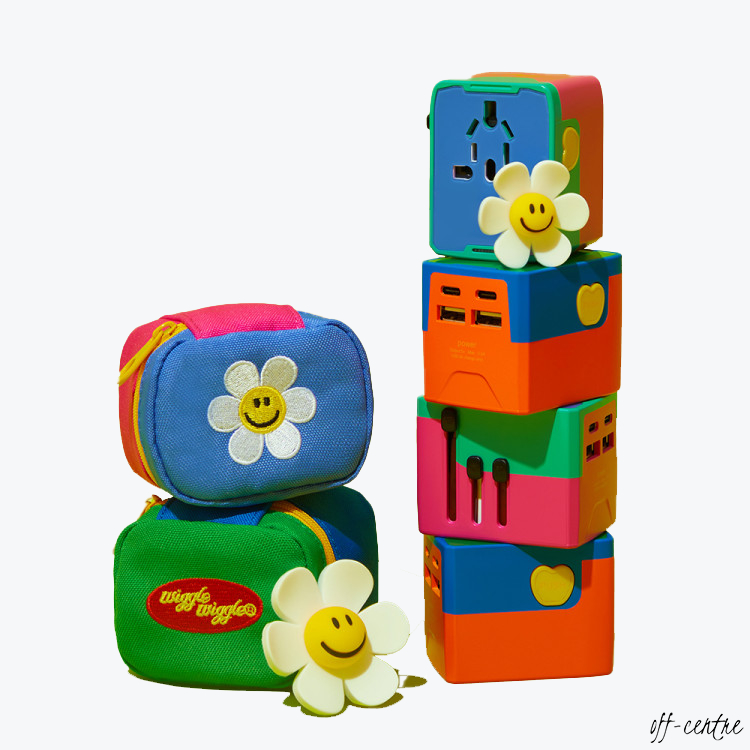 Wiggle Wiggle Color Block Adapter Set 2 types | Shopee Thailand