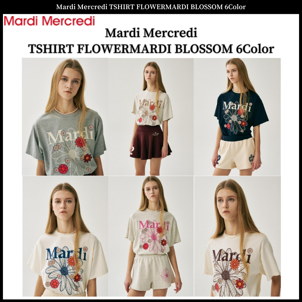 TSHIRT FLOWERMARDI BLOSSOM_CREAM BURGUNDY main image 0