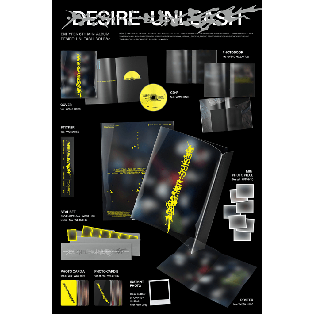 ENHYPEN - DESIRE : UNLEASH | Shopee Thailand
