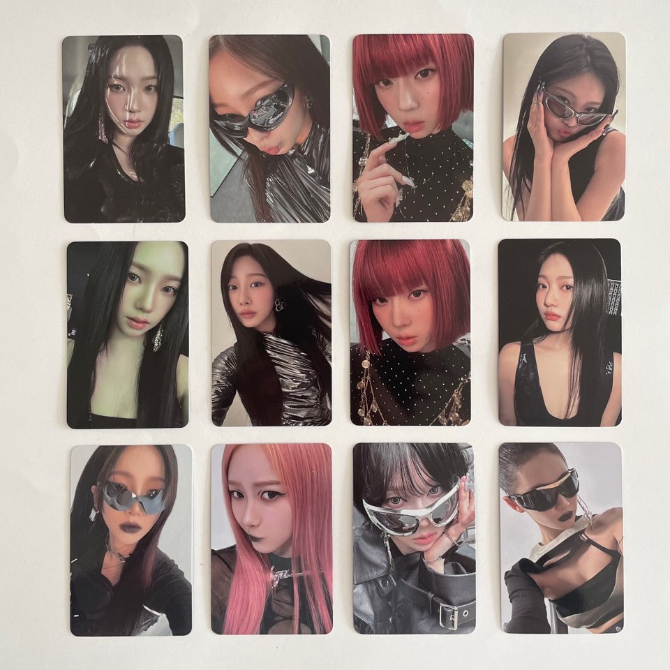 Aespa 5th Mini Album WHIPLASH Official Photocard Exclusive Barnes