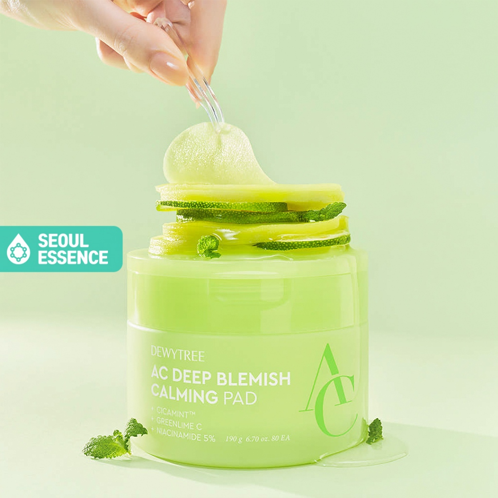 DEWYTREE AC Control EX Deep Blemish Calming Pad 80 แผ่น - AC CTRL Deep ...