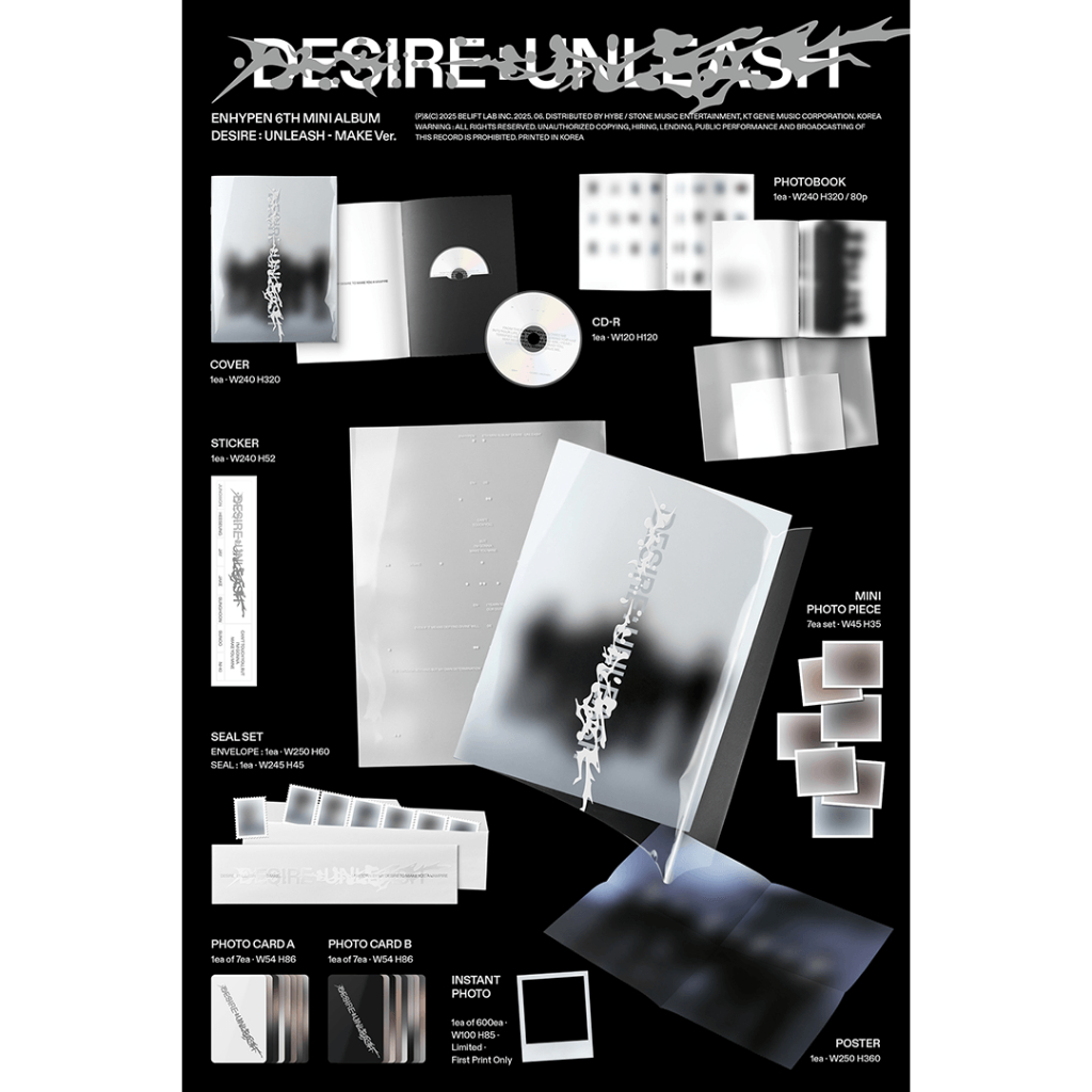 ENHYPEN - DESIRE : UNLEASH | Shopee Thailand