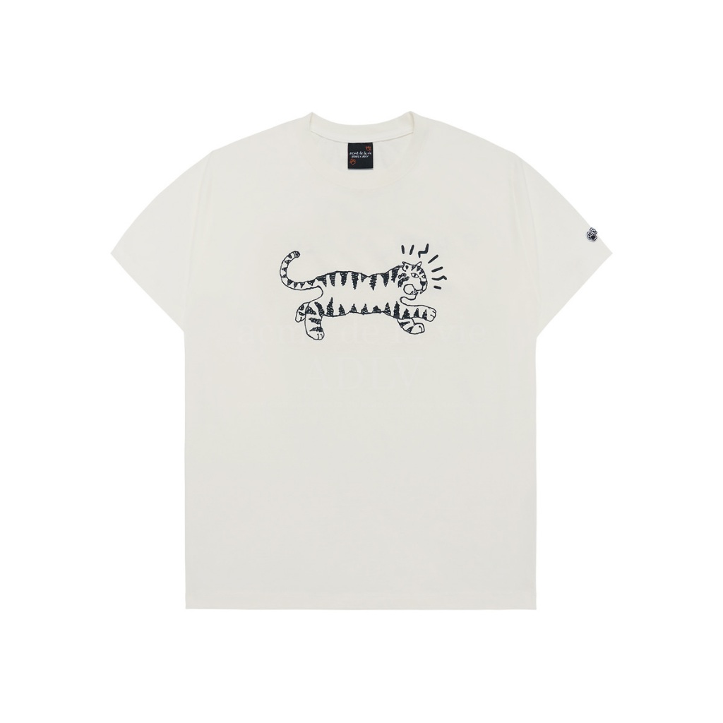 acme De la vie ADLV] HOSHI X ADLV TIGER SKETCH SHORT SLEEVE T