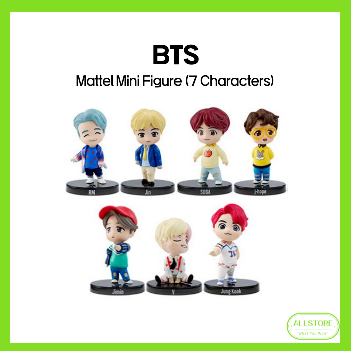 [Mattel Bts] Mini Figure (7 Charaters) - จัดส่งจากเกาหลี | Shopee Thailand