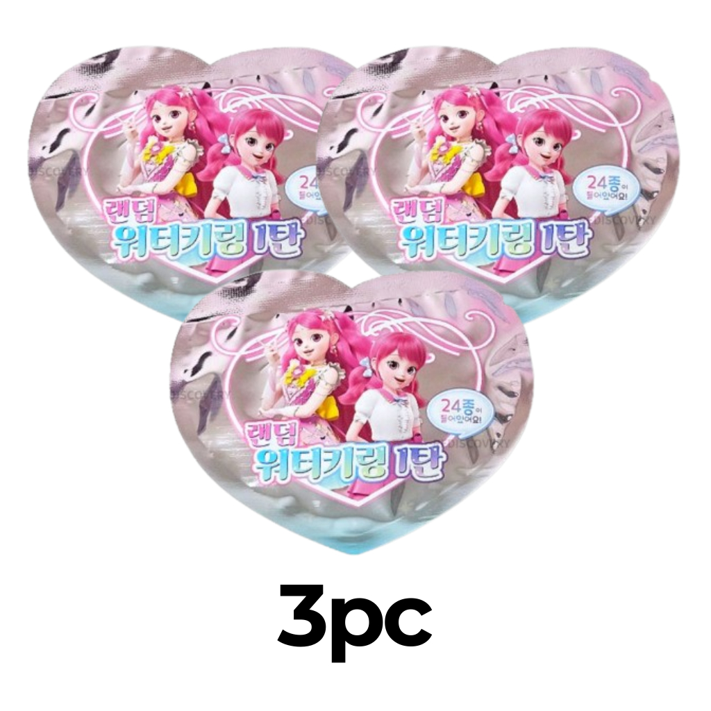 จับ Teenieping Random Water Keyring – 1 ชิ้น/3 ชิ้น/5 ชิ้น Blind