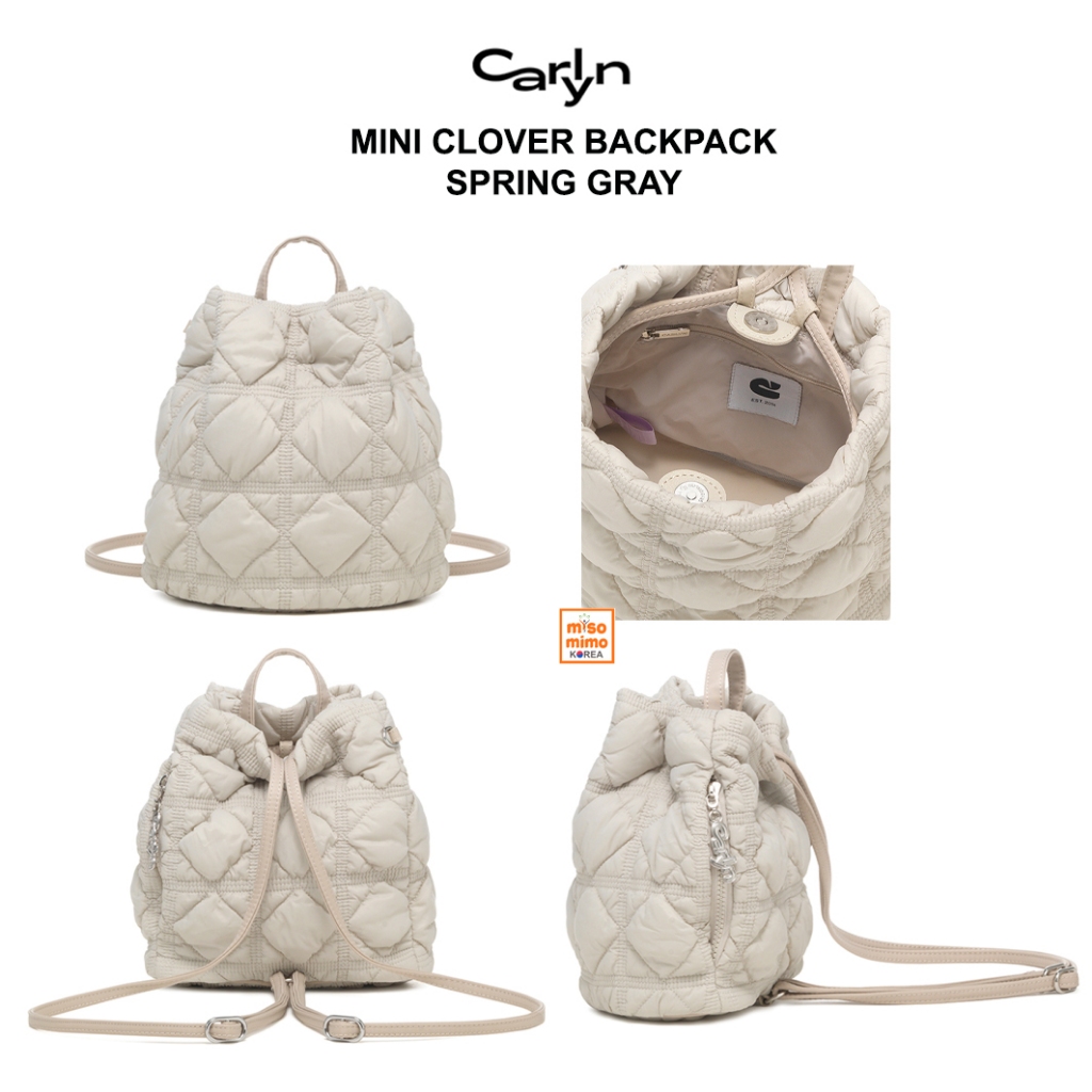 ショルダーバッグ・ポシェット Carlyn Mini Clover Backpack H75136010 Jual Aksesoris Tas Wanita - Black - CARLYN – Bobo Tokyo