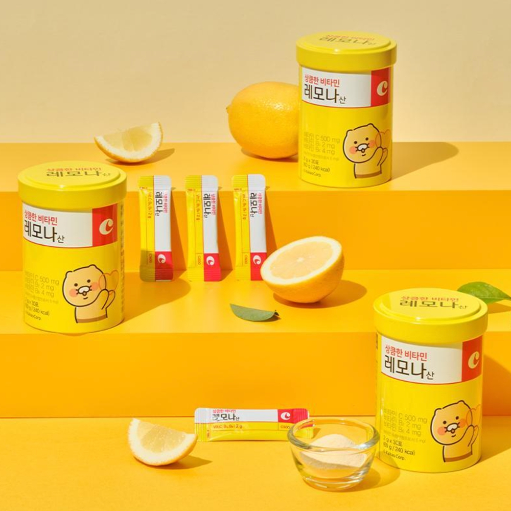 [Lemona] Vitamin C Powder Stick 30 Sticks (30-Day Supply) – Kakao ...