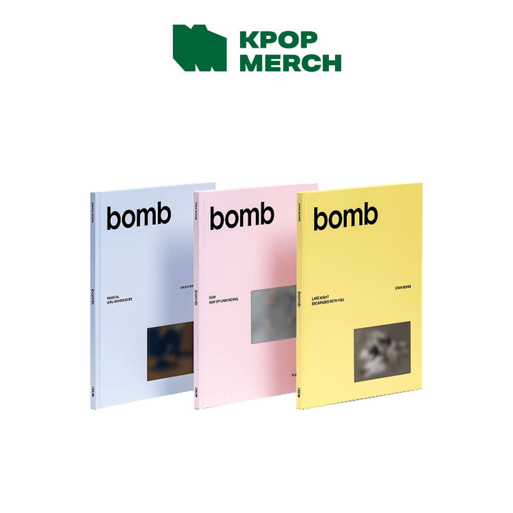 ILLIT - 3ème Mini Album 'bomb' (version GLLIT IROHA) - Album K-Pop Avec Photobook Lenticulaire, CD, Cartes Photos, Poster - 9