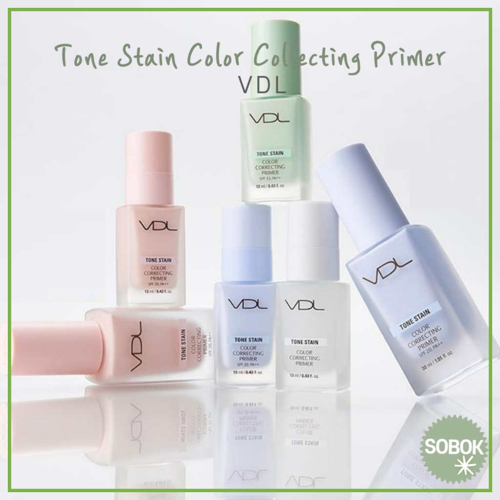[VDL] Tone Stain Color Collecting Primer 4 สี 13ml 30ml เมคอัพเบส ...